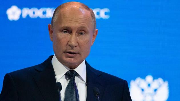 Russian President Vladimir Putin on Wednesday branded former double agent Sergei Skripal a “traitor” and a “scumbag”, saying Moscow knew he had cooperated with foreign intelligence after his release in a spy swap.(AFP) Russian President Vladimir Putin on Wednesday branded former double agent Sergei Skripal a “traitor” and a “scumbag”, saying Moscow knew he had cooperated with foreign intelligence after his release in a spy swap.(AFP)