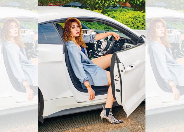 Jwala Gutta says in reality, she hates fighting or confrontation (Location courtesy: Novotel Hyderabad Airport Hotel; make-up and hair by Sandy’s Artistry. Overcoat, Zara;shorts: Adidas; top, Koovs; shoes, Zara;bracelet, Fendi)(Photos shot exclusively for HT Brunch by Prabhat Shetty)