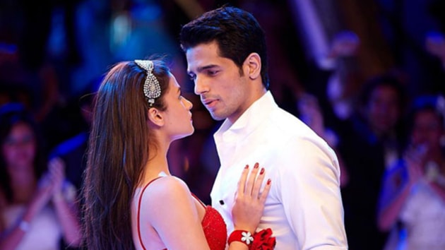 Sidharth Malhotra and Alia Bhatt in a still from Student of the Year.