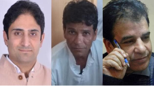 (From left) Junaid Azim Mattu, Saifullah Khalid and Dr Rafi Ahmad. (HT Photo) (From left) Junaid Azim Mattu, Saifullah Khalid and Dr Rafi Ahmad. (HT Photo)