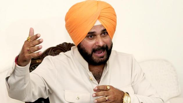 Punjab local bodies minister Navjot Singh Sidhu.(HT File) Punjab local bodies minister Navjot Singh Sidhu.(HT File)