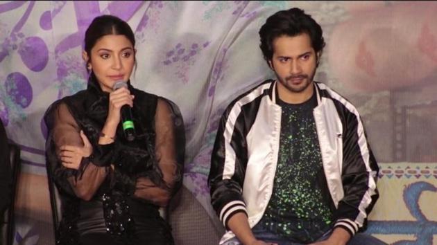 Anushka Sharma showed her support to Tanushree Dutta at the Sui Dhaaga press conference (Twitter) Anushka Sharma showed her support to Tanushree Dutta at the Sui Dhaaga press conference (Twitter)