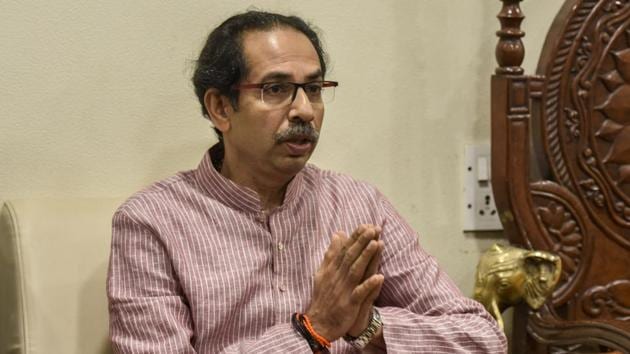 Shiv Sena chief Uddhav Thackeray will visit Ayodhya after Dussehra and the date will be announced during the party’s annual Dussehra rally. (Kunal Patil/HT Photo) Shiv Sena chief Uddhav Thackeray will visit Ayodhya after Dussehra and the date will be announced during the party’s annual Dussehra rally. (Kunal Patil/HT Photo)