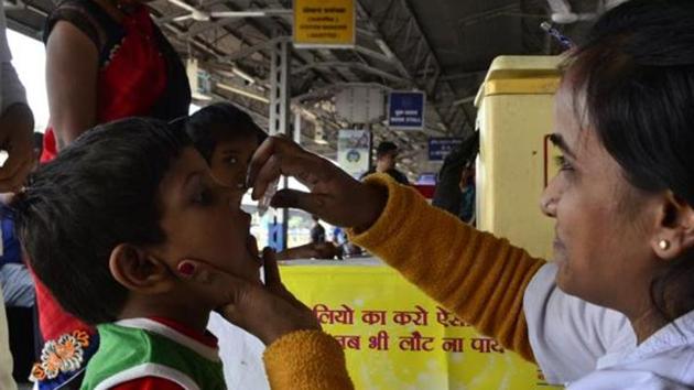 An FIR has been filed against the firm Biomed which manufactured the polio vaccine that was found to contaminated.(HT File / Photo used for representational purpose only)