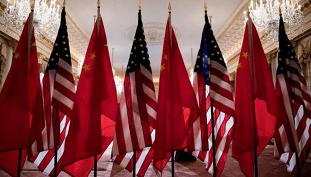 China on Friday rejected as “malicious slander” US vice president Mike Pence’s allegation that it was meddling in American elections even as it voiced its desire to reach “some compromise” with America to end their escalating trade war. (AFP File Photo) China on Friday rejected as “malicious slander” US vice president Mike Pence’s allegation that it was meddling in American elections even as it voiced its desire to reach “some compromise” with America to end their escalating trade war. (AFP File Photo)