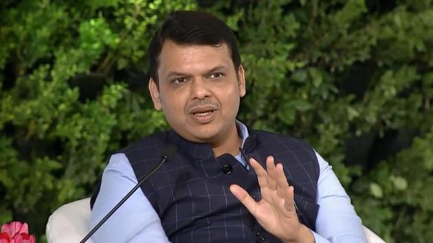 Maharashtra chief minister Devendra Fadnavis at the HTLS 2018 in New Delhi on October 6, 2018.(HT Photo)