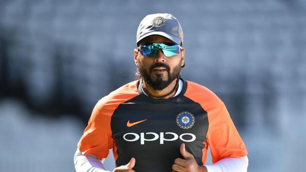 India's Murali Vijay attends a practice session.(AFP)
