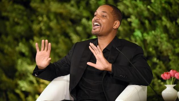 Recalling his struggle, the ‘Ali’ star said, “After having got a second shot I knew I never wanted to be broke again. I preferred the space of being successful and responsible. I became disciplined. I said to myself I wanted to become the biggest movie star in the world… So we looked at the top 10 films and tried to find a pattern. We realised they were all special effects movies.” (Burhaan Kinu / HT Photo)