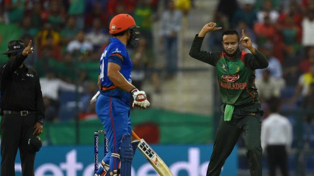 Bangladesh cricketer Shakib Al Hasan played the Asia Cup with an injured finger. (AFP) Bangladesh cricketer Shakib Al Hasan played the Asia Cup with an injured finger. (AFP)