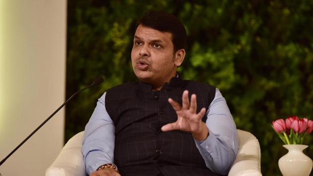 Devendra Fadnavis, chief minister of Maharashtra during the Hindustan Times Leadership Summit at Taj Palace in New Delhi, India, on Saturday, October 6, 2018. (Virendra Singh Gosain/HT PHOTO) Devendra Fadnavis, chief minister of Maharashtra during the Hindustan Times Leadership Summit at Taj Palace in New Delhi, India, on Saturday, October 6, 2018. (Virendra Singh Gosain/HT PHOTO)