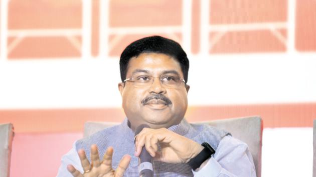 Union minister Dharmendra Pradhan.(Ramesh Pathania/ Mint FIle)