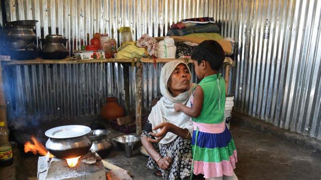 The Rohingya are accused of being terrorists, of trafficking, and of elbowing out local businesses. Jammu’s Chamber of Commerce & Industry last year threatened to launch an “identify and kill movement” against the settlers. The chamber’s president, Rakesh Gupta, told Reuters that there was nothing new in taking the law into one’s hands if “someone becomes a threat to our security, to the nation’s security, and the security forces don’t tackle them”. (Dibyangshu SARKAR / AFP) The Rohingya are accused of being terrorists, of trafficking, and of elbowing out local businesses. Jammu’s Chamber of Commerce & Industry last year threatened to launch an “identify and kill movement” against the settlers. The chamber’s president, Rakesh Gupta, told Reuters that there was nothing new in taking the law into one’s hands if “someone becomes a threat to our security, to the nation’s security, and the security forces don’t tackle them”. (Dibyangshu SARKAR / AFP)