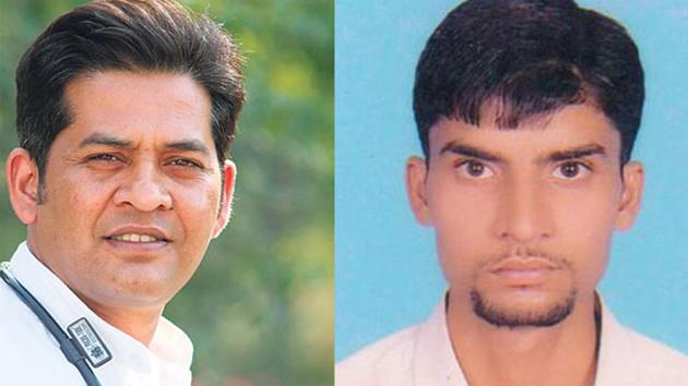 Vyapam scam whistle blowers Dr Anand Rai and Ashish Chaturvedi. (HT Photo) Vyapam scam whistle blowers Dr Anand Rai and Ashish Chaturvedi. (HT Photo)