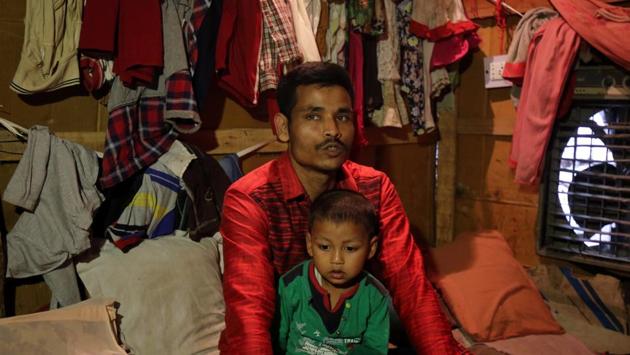 Sahidullah, a Rohingya living near Jammu, fled what he called persecution in Buddhist-majority Myanmar in 2010. His relative, Sadiur Rahman, 40, was lodged in one of several detention centres for illegal immigrants in Assam. As India decided to move with the deportation of seven Rohingya to Myanmar, he said he received a call from his nephew: “Uncle, please get us out of here. They will send us back too.” (Mukesh Gupta / REUTERS) Sahidullah, a Rohingya living near Jammu, fled what he called persecution in Buddhist-majority Myanmar in 2010. His relative, Sadiur Rahman, 40, was lodged in one of several detention centres for illegal immigrants in Assam. As India decided to move with the deportation of seven Rohingya to Myanmar, he said he received a call from his nephew: “Uncle, please get us out of here. They will send us back too.” (Mukesh Gupta / REUTERS)