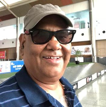 Satish Kaushik in Lucknow.