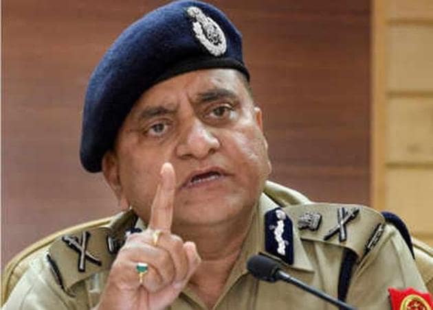 Director general of police OP Singh. Director general of police OP Singh.