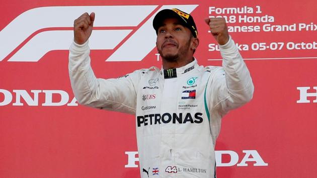 Lewis Hamilton could claim his fifth Formula One title in the next race.(REUTERS) Lewis Hamilton could claim his fifth Formula One title in the next race.(REUTERS)