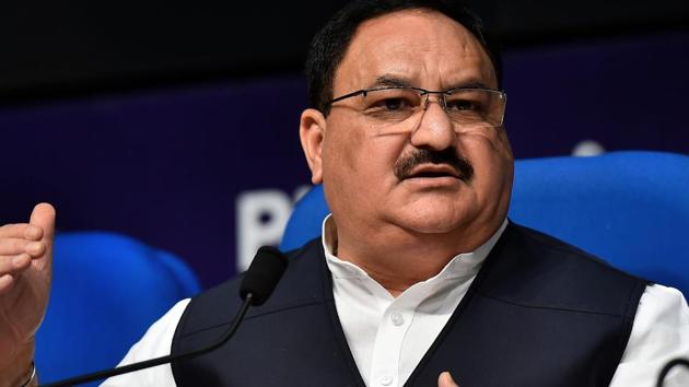 Union health minister JP Nadda(PTI File Photo)