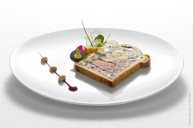 Paté en croute at 114 Faubourg in Le Bristol Paris Paté en croute at 114 Faubourg in Le Bristol Paris