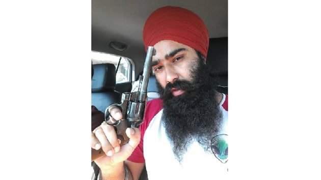 Dilpreet was arrested in July this year after being injured in an encounter with the Chandigarh and Punjab police near the Inter State Bus Terminus in Sector 43B, Chandigarh.(Photo/Facebook)