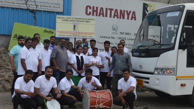 Regional mental hospital in association with Chaitanya mental health care centre will be presenting a street play on youth and mental health in the changing world in Pune, Ahmednagar and Satara. (HT PHOTO) Regional mental hospital in association with Chaitanya mental health care centre will be presenting a street play on youth and mental health in the changing world in Pune, Ahmednagar and Satara. (HT PHOTO)