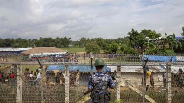 “By targeting our madrassas and mosques, they tried erase our culture and religion from Rakhine,” said Rohingya activist Rafique bin Habib, referring to Myanmar’s westernmost state where the minority dwelt. “But many of our top madrassa teachers survived and fled to Bangladesh, where they have set up schools in the camps so that our new generation can be deeply rooted in our culture and religion.” (Phyo Hein Kyaw / AFP File) “By targeting our madrassas and mosques, they tried erase our culture and religion from Rakhine,” said Rohingya activist Rafique bin Habib, referring to Myanmar’s westernmost state where the minority dwelt. “But many of our top madrassa teachers survived and fled to Bangladesh, where they have set up schools in the camps so that our new generation can be deeply rooted in our culture and religion.” (Phyo Hein Kyaw / AFP File)