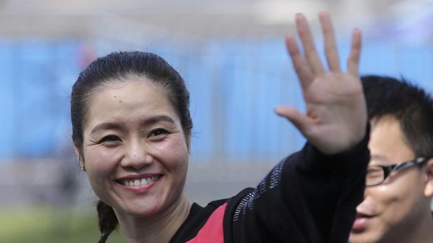 File image of China's Li Na. She has received the most support in the first fan vote for the International Tennis Hall of Fame, followed by Goran Ivanisevic and Mary Pierce. (AP) File image of China's Li Na. She has received the most support in the first fan vote for the International Tennis Hall of Fame, followed by Goran Ivanisevic and Mary Pierce. (AP)