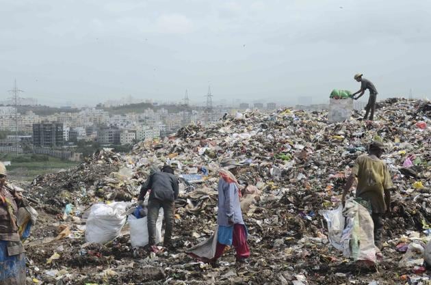 The plant will be built at the existing garbage depot located at Uruli Devachi. (HT FILE PHOTO) The plant will be built at the existing garbage depot located at Uruli Devachi. (HT FILE PHOTO)