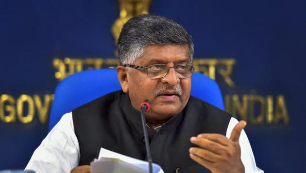 The announcement was made by Union law minister Ravi Shankar Prasad. (PTI/File Photo) The announcement was made by Union law minister Ravi Shankar Prasad. (PTI/File Photo)