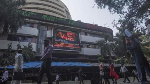 The BSE Sensex rose over 200 points in early trade on October 10, 2018 after losing 175 points a day earlier. (Pratik Chorge/HT File) The BSE Sensex rose over 200 points in early trade on October 10, 2018 after losing 175 points a day earlier. (Pratik Chorge/HT File)