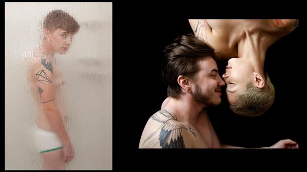 Left: Harrison, 22, in the shower at his mother’s apartment. Right: Harrison, 24, and Heaven in 2013. As he embarked on this journey, Sara Swaty, a photographer and friend, set off to capture it, frame by frame, year after year. “In my previous work, I had never had the opportunity to connect with anyone so deeply and document their transition from the very beginning,” Swaty said. (Sara Swaty / REUTERS) Left: Harrison, 22, in the shower at his mother’s apartment. Right: Harrison, 24, and Heaven in 2013. As he embarked on this journey, Sara Swaty, a photographer and friend, set off to capture it, frame by frame, year after year. “In my previous work, I had never had the opportunity to connect with anyone so deeply and document their transition from the very beginning,” Swaty said. (Sara Swaty / REUTERS)