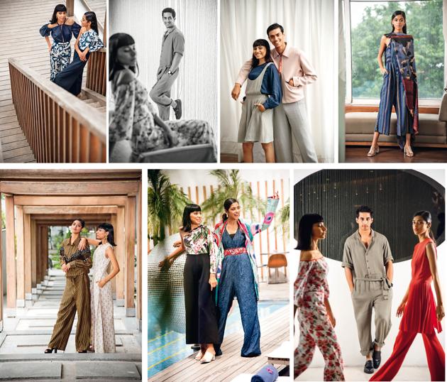 Jumpsuits that will take your style quotient a notch higher (Styling by Drishti Vij; Location courtesy: The Park, New Delhi; Art direction: Amit Malik; Make-up and hair: Pooja Gossain; Models: Ashika (Purple Thoughts), Urvi Milan, Hemant (Multitalents)and Rajat Bhasin)(Photos by Hari Nair)