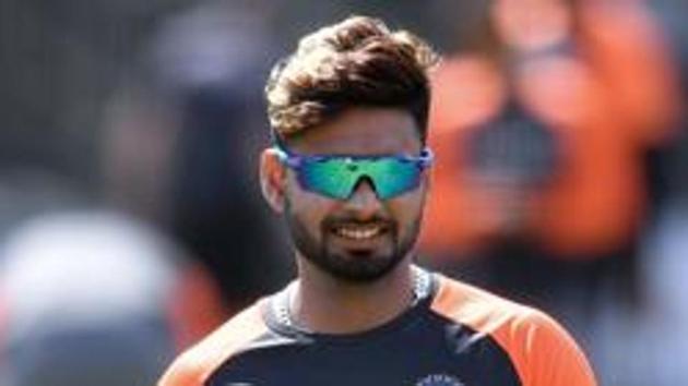 India's Rishabh Pant attends a training session at Lord's Cricket Ground in London on August 8, 2018, ahead of the second Test cricket match between England and India.(AFP) India's Rishabh Pant attends a training session at Lord's Cricket Ground in London on August 8, 2018, ahead of the second Test cricket match between England and India.(AFP)