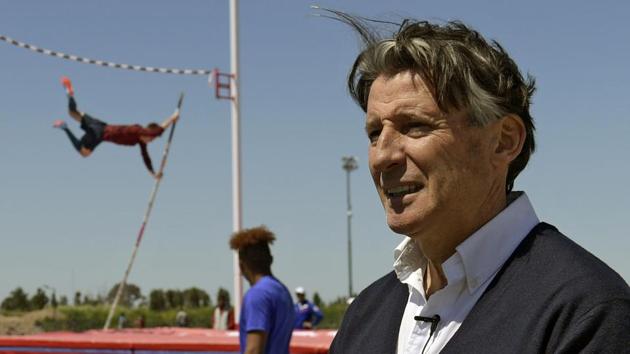 International Association of Athletics Federation president Sebastian Coe.(AFP)