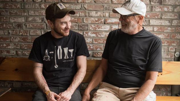 Harrison, 28, and his father Robbin together after lunch at Mission Taco, St. Louis. “Harrison’s been my soulmate, my companion,” Robbin, a retired teacher in his sixties said. “He said he was transitioning and wanted to become a boy and I was fine with that.” However his mother Stephanie said it was really hard at first to process Harrison’s decision to transition. “It was like the death of that child.” (Sara Swaty / REUTERS) Harrison, 28, and his father Robbin together after lunch at Mission Taco, St. Louis. “Harrison’s been my soulmate, my companion,” Robbin, a retired teacher in his sixties said. “He said he was transitioning and wanted to become a boy and I was fine with that.” However his mother Stephanie said it was really hard at first to process Harrison’s decision to transition. “It was like the death of that child.” (Sara Swaty / REUTERS)