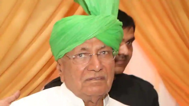 Former Haryana Chief Minister Om Prakash Chautala.(HT File Photo)(HT File)