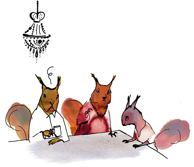 The Squirrel and her parents! (Stina Wirsen) The Squirrel and her parents! (Stina Wirsen)