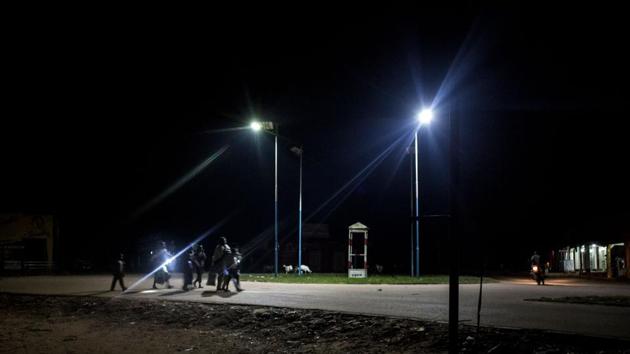 Congolese flee after heavy gun fire is heard in Oicha. There has been a recent spike in violence in this volatile eastern region of the DRC blamed on the Allied Democratic Forces (ADF), an armed group rooted in Ugandan Islamism which has no known leader and whose ideology and motives remain unclear. Just last week, six civilians were killed during a night attack in the city of Beni. (John Wessels / AFP)