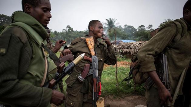 When the ADF killed 20 civilians in Beni in September, locals condemned the failures of the Congolese army and the UN mission. However MONUSCO maintains its intervention has prevented even greater carnage. In the area known as the “triangle of death” between Beni, Mbau and Kamango, the troops face an enemy that knows every secret of the dense jungle and likely has informants in many communities. (John Wessels / AFP)