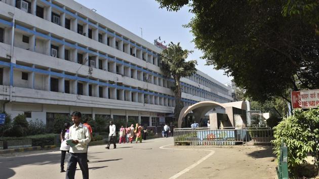 File photo of the GTB Hospital in New Delhi.(Sushil Kumar/HT File)