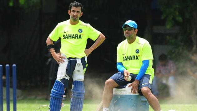 File picture of Gautam Gambhir and MS Dhoni (AFP/Getty Images) File picture of Gautam Gambhir and MS Dhoni (AFP/Getty Images)