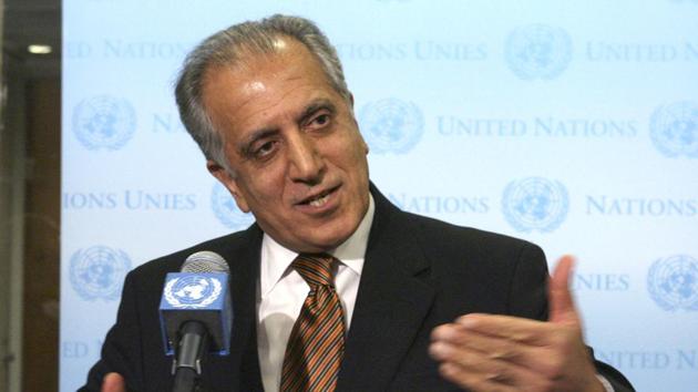 The meeting with Zalmay Khalilzad (above) and other American officials took place in Doha on Friday, Taliban spokesman Zabihullah Mujahid said in a statement sent to journalists. (AP File Photo) The meeting with Zalmay Khalilzad (above) and other American officials took place in Doha on Friday, Taliban spokesman Zabihullah Mujahid said in a statement sent to journalists. (AP File Photo)