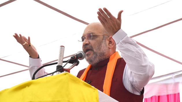 Amit Shah has said that he was not in a position to comment on MJ Akbar, who is facing multiple allegations of sexual misconduct. (HT File Photo) Amit Shah has said that he was not in a position to comment on MJ Akbar, who is facing multiple allegations of sexual misconduct. (HT File Photo)