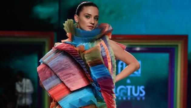 Samant Chauhan paid a beautiful tribute to inclusivity with this design. 