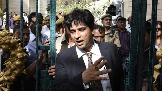 Former TV anchor Suhaib Ilyasi was acquitted on charges of murdering his wife this month.(HT File Photo)
