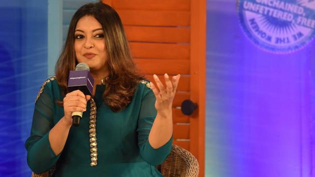 Actor Tanushree Dutta has given impetus to the #MeToo movement in India by accusing co-actor Nana Patekar of sexually assaulting her.(Arijit Sen/HT Photo)