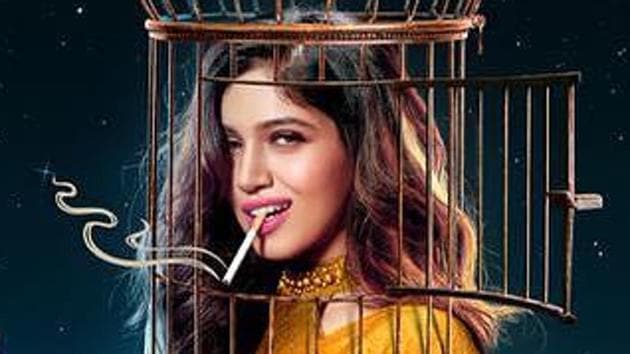 Bhumi Pednekar in the poster for Dolly Kitty Aur Woh Chamakte Sitare.