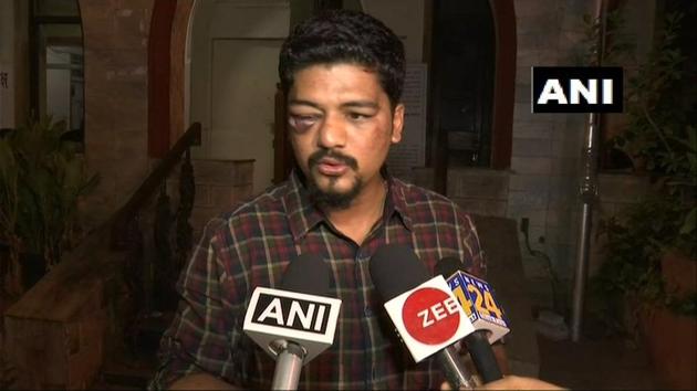 Herman Gomes works with a private TV channel. (ANI/Twitter) Herman Gomes works with a private TV channel. (ANI/Twitter)