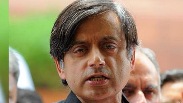 Congress leader Shashi Tharoor Monday alleged the media had distorted his views on the Ram temple issue, while stressing that he had expressed a personal opinion and not the party’s stand.(AFP File Photo)