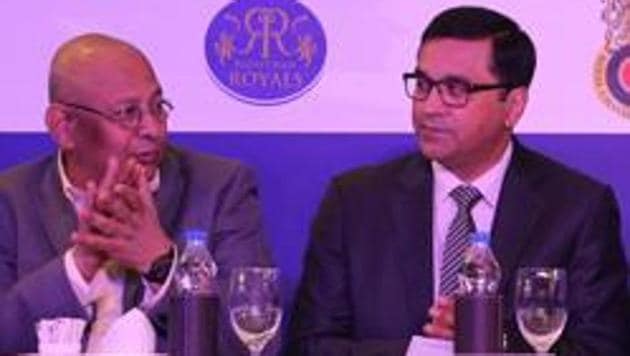 BCCI secretary Amitabh Chaudhary (left) will attend the ICC meet instead of CEO Rahul Johri.